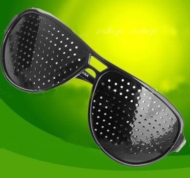 Gafas estenopeicas para mejorar la visión, gafas estenopeicas negras para  mejorar la visión neutra